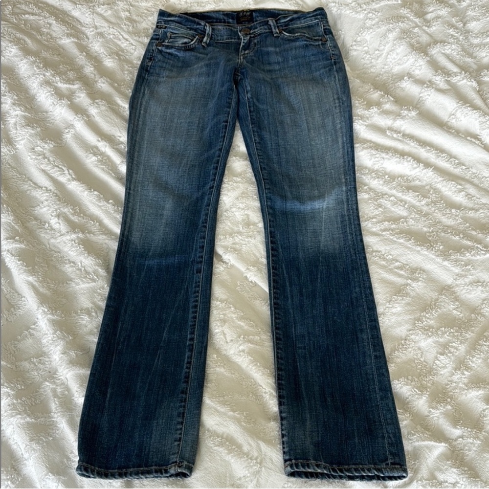 Citizens of Humanity By Jerome Dahan Ava Low Rise Straight Leg Denim Jeans